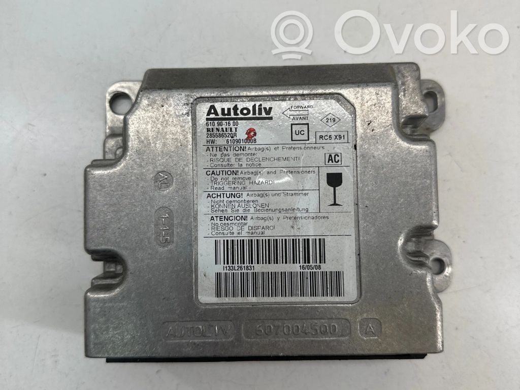Renault Laguna III Airbag control unit/module 