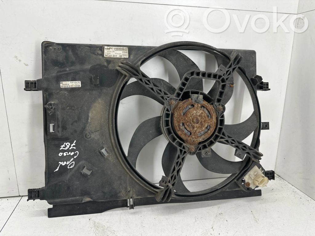 Opel Corsa D Elektrisks radiatoru ventilators 