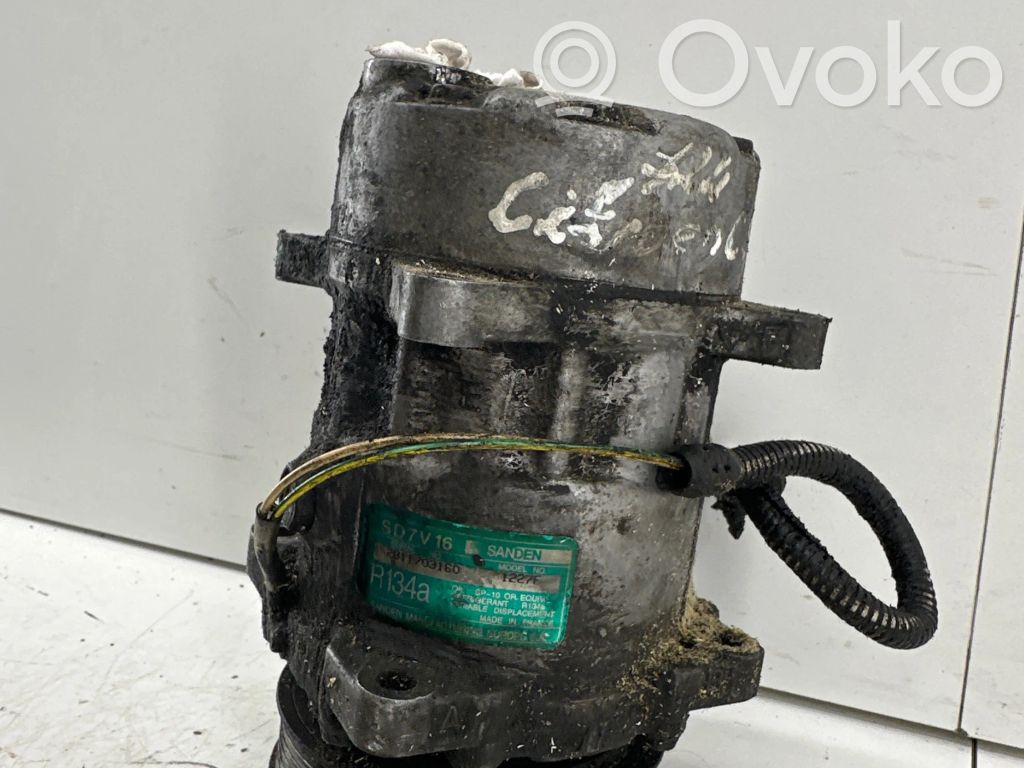 Air conditioning (A/C) compressor (pump)   SD7V16,R1342,2811703160,1227F