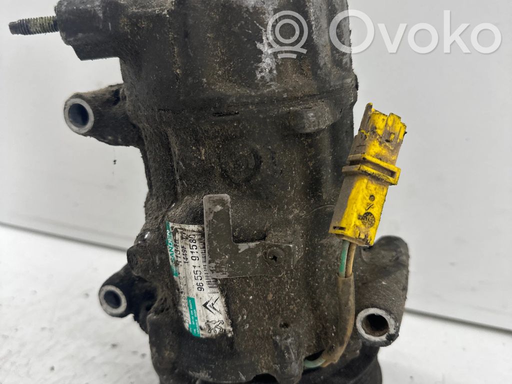 Kompresor / Sprężarka klimatyzacji A/C   9655191580,R134A,1449F,07131602661