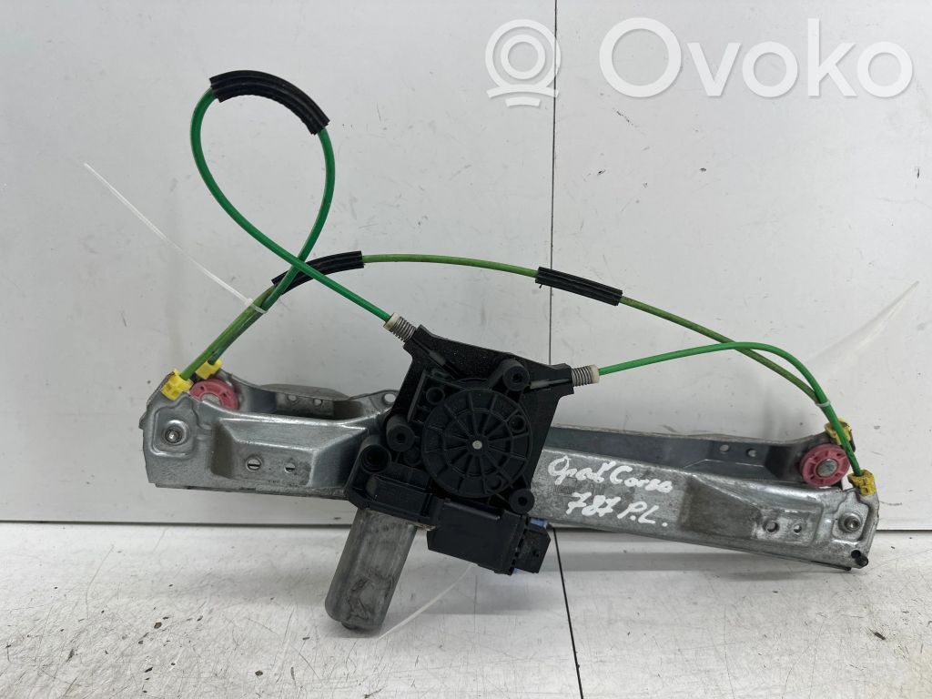 Opel Corsa D Macara ușă față cu motor 