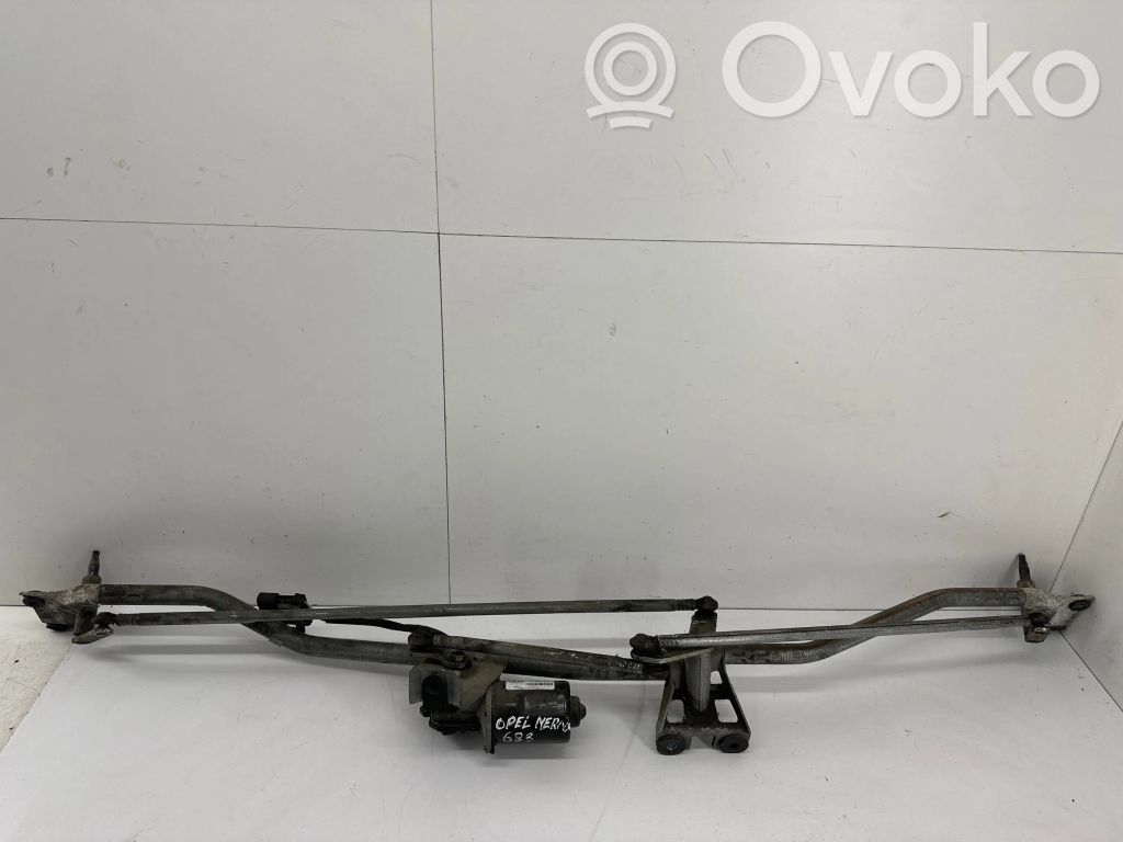 Opel Meriva A Mechanizm i silniczek wycieraczek szyby przedniej / czołowej 