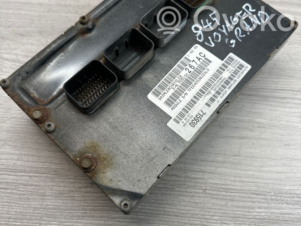 Sterownik / Moduł skrzyni biegów   P05150267AC,TFEJH0538JFEL9,30S2860088,217576,40160622,P05150267AC