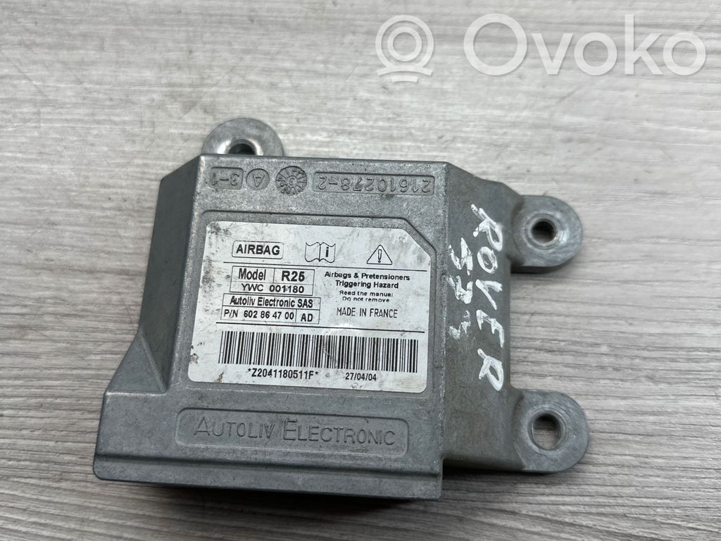 Rover 25 Airbag control unit/module 