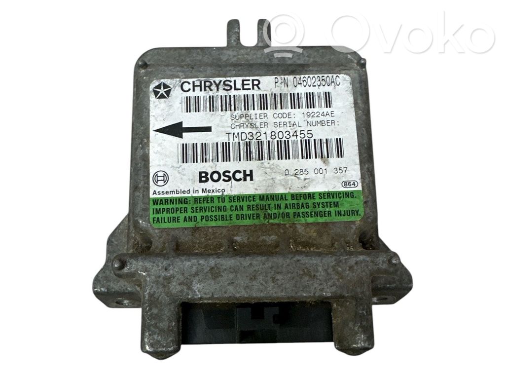 Chrysler 300M Airbag control unit/module 