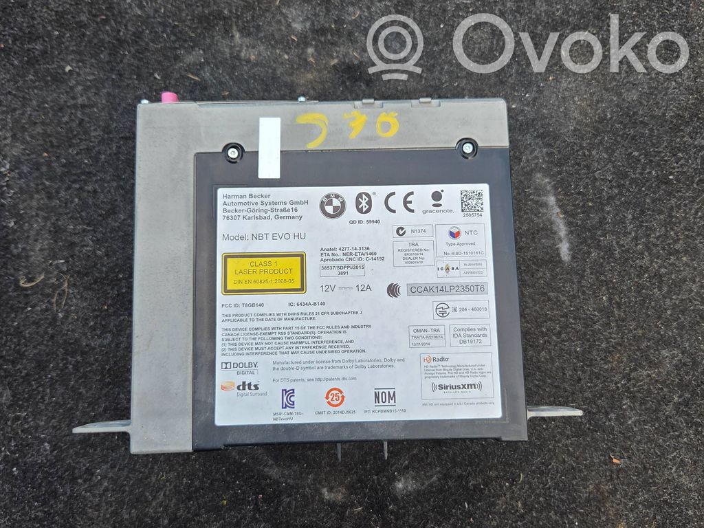 BMW 5 G30 G31 G38 Stacja multimedialna GPS / CD / DVD 