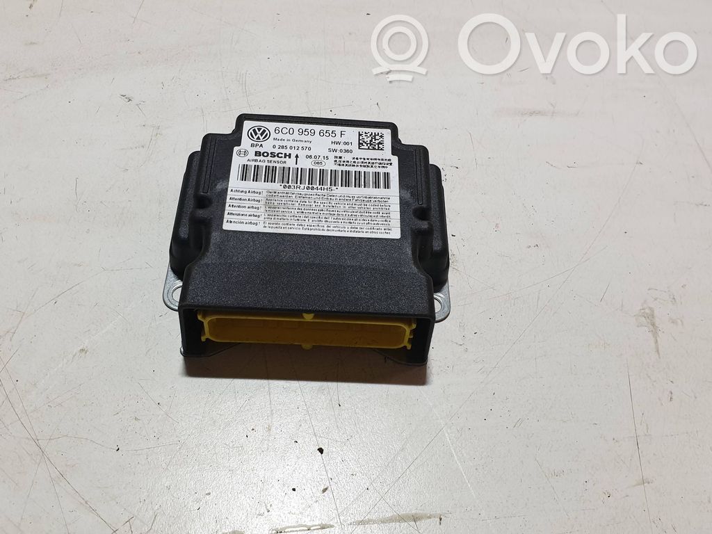 Skoda Fabia Mk3 (NJ) Airbag control unit/module 