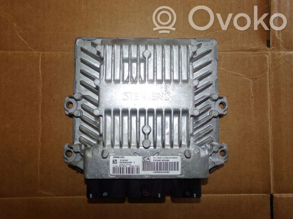 Engine control unit/module   9661835380