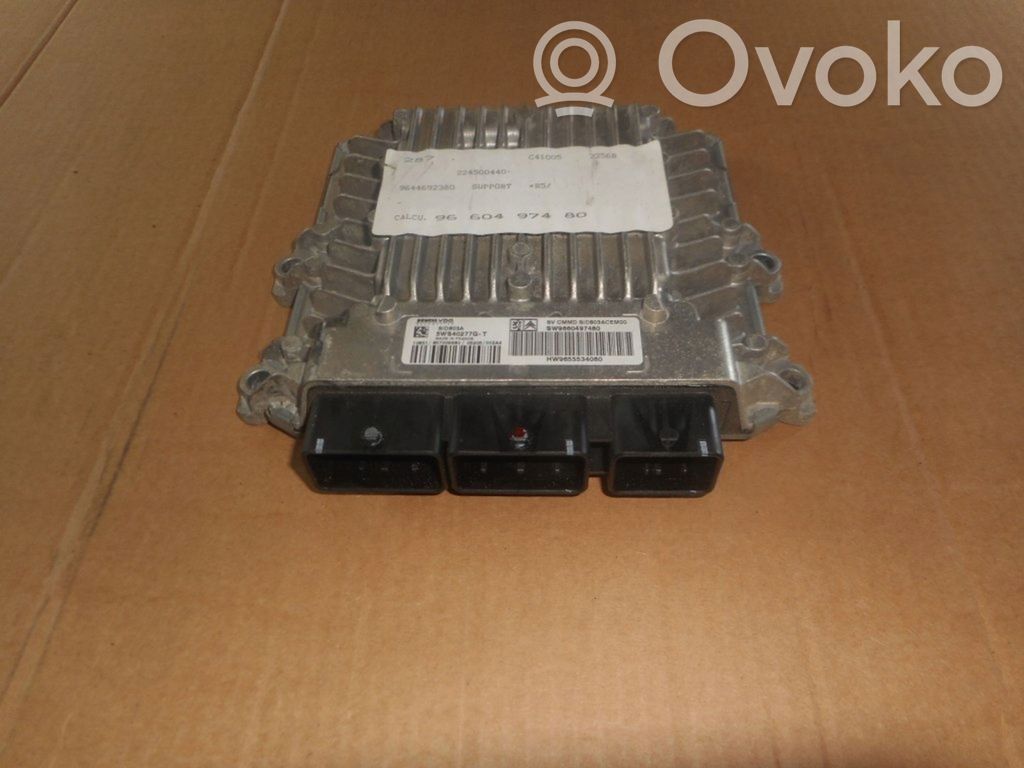 Peugeot 407 Engine control unit/module 