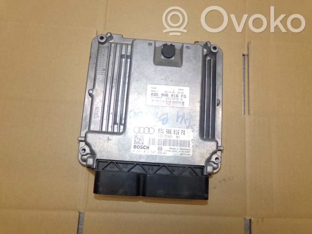 Audi A4 S4 B7 8E 8H Engine control unit/module 