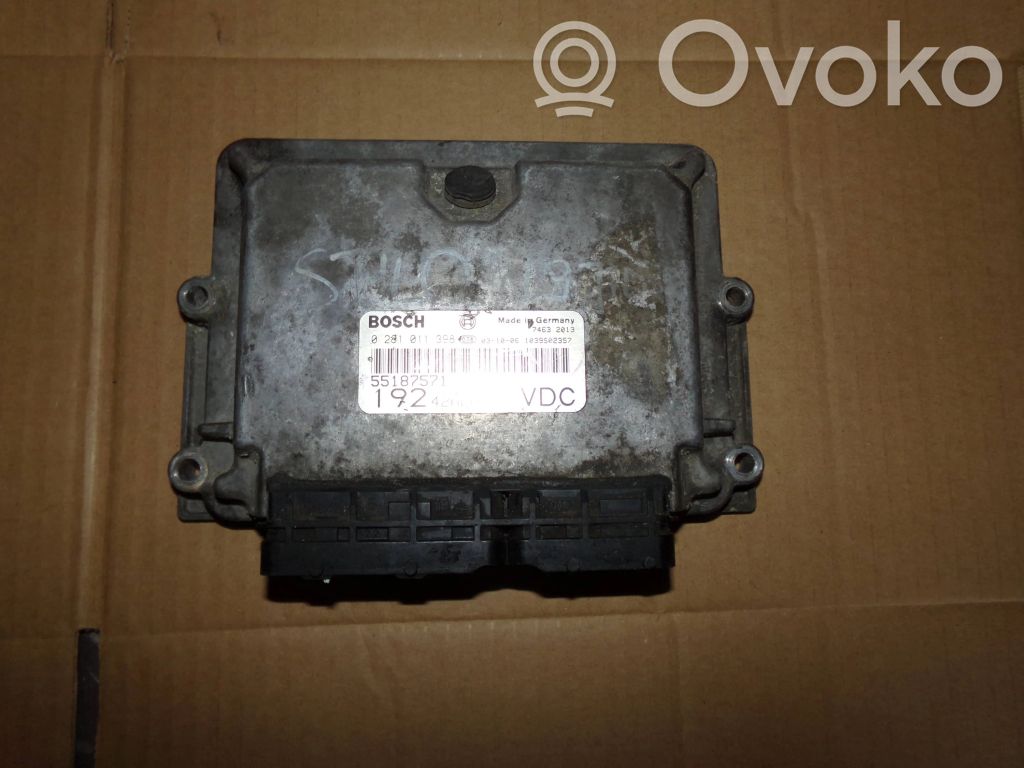 Fiat Stilo Engine control unit/module 
