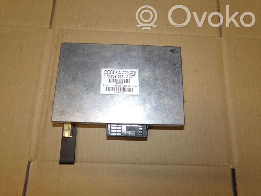 Bluetooth control unit module   8P0862335