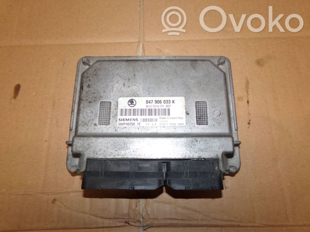 Skoda Fabia Mk1 (6Y) Engine control unit/module 