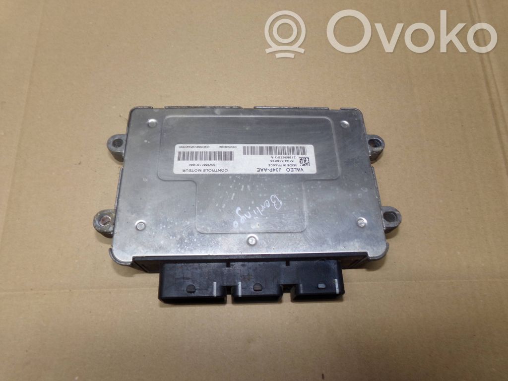 Peugeot Partner Engine control unit/module 