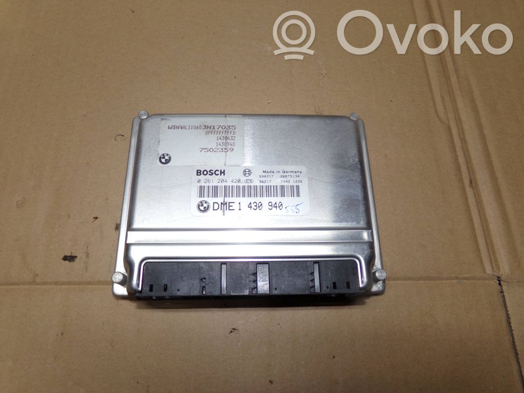 Engine control unit/module   0261204420