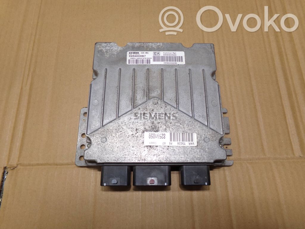 Peugeot 307 Engine control unit/module 