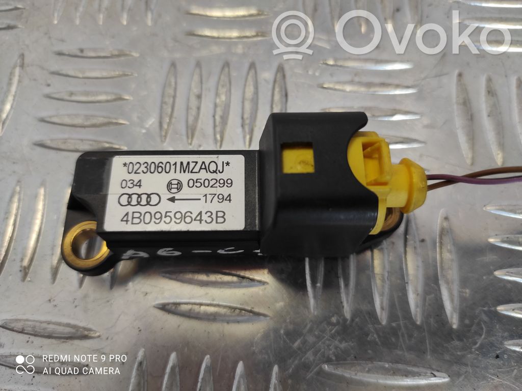 Airbagsensor Crashsensor Drucksensor   4B0959643B