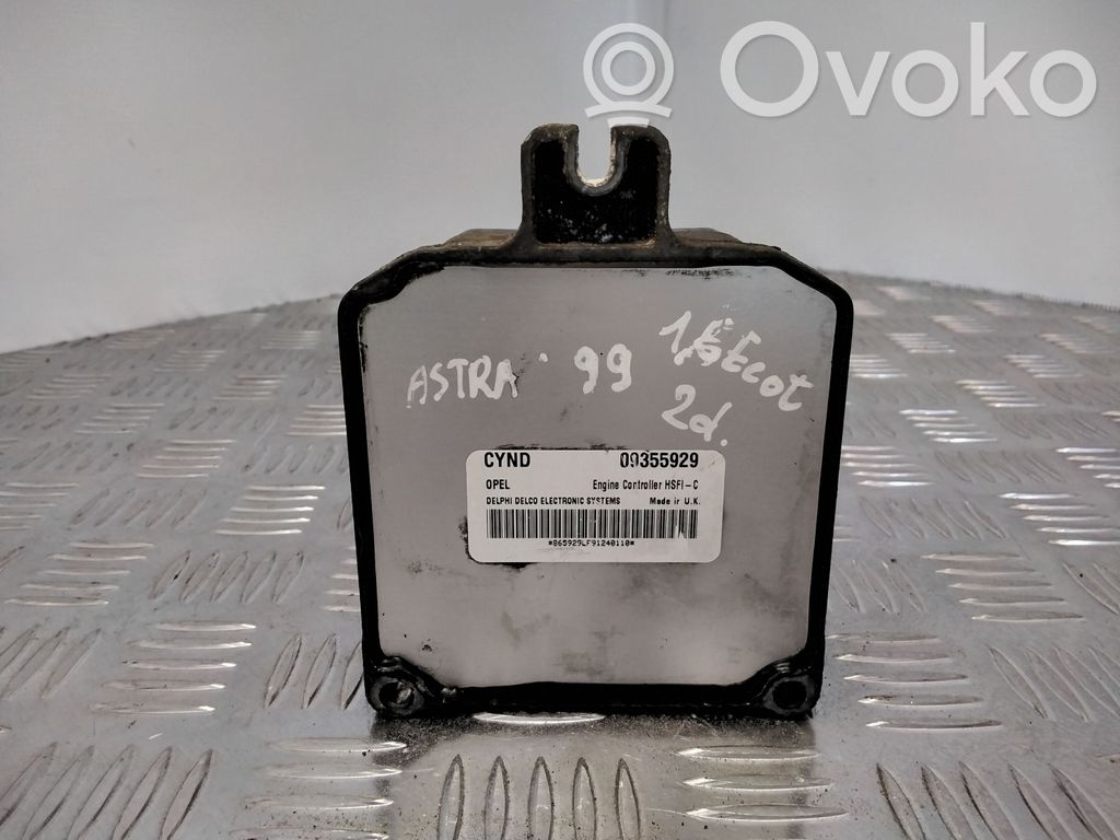 Opel Astra G Engine control unit/module 