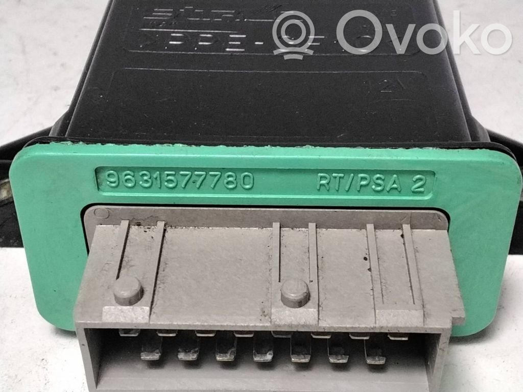 Peugeot 206 Coolant fan relay 