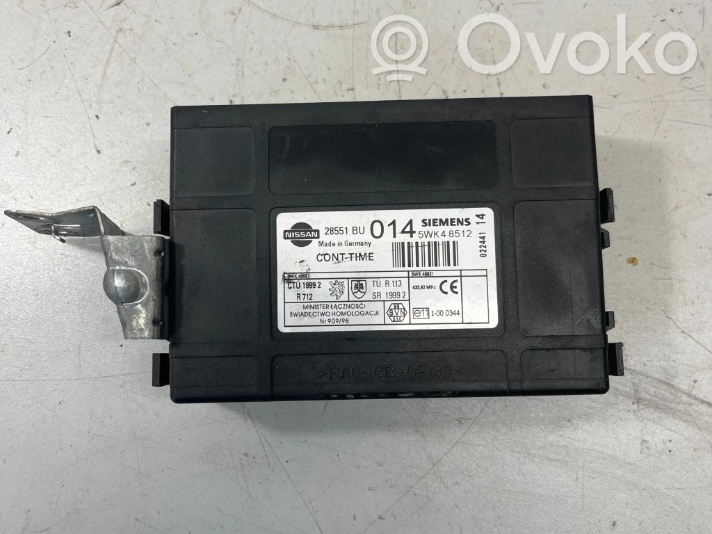 Nissan Almera Tino Modul confort 
