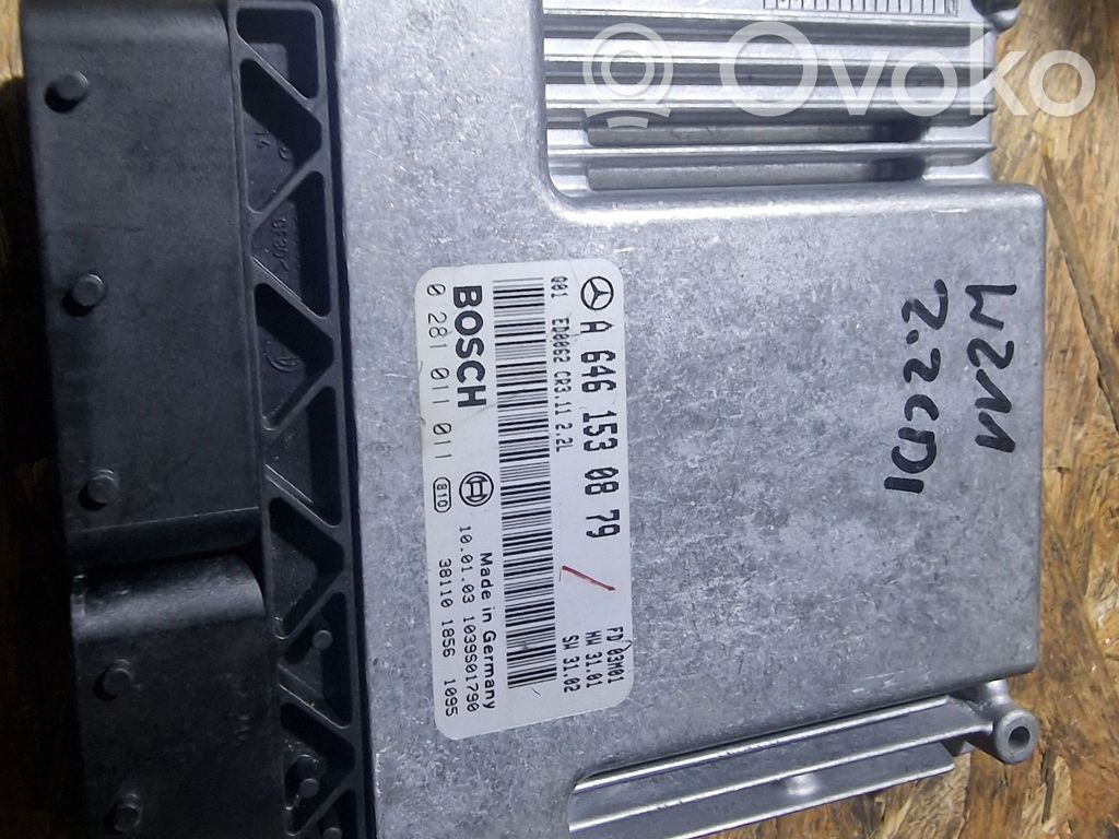Mercedes-Benz C W203 Sterownik / Moduł ECU 