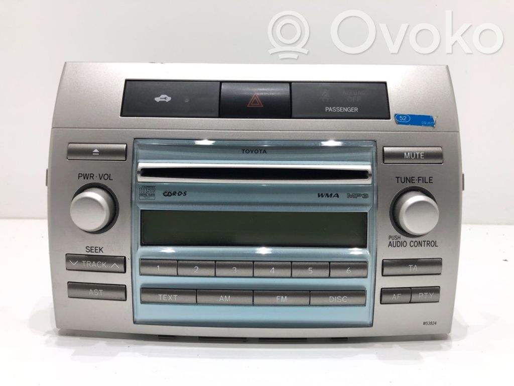 Toyota Corolla E120 E130 Radio / CD/DVD atskaņotājs / navigācija 