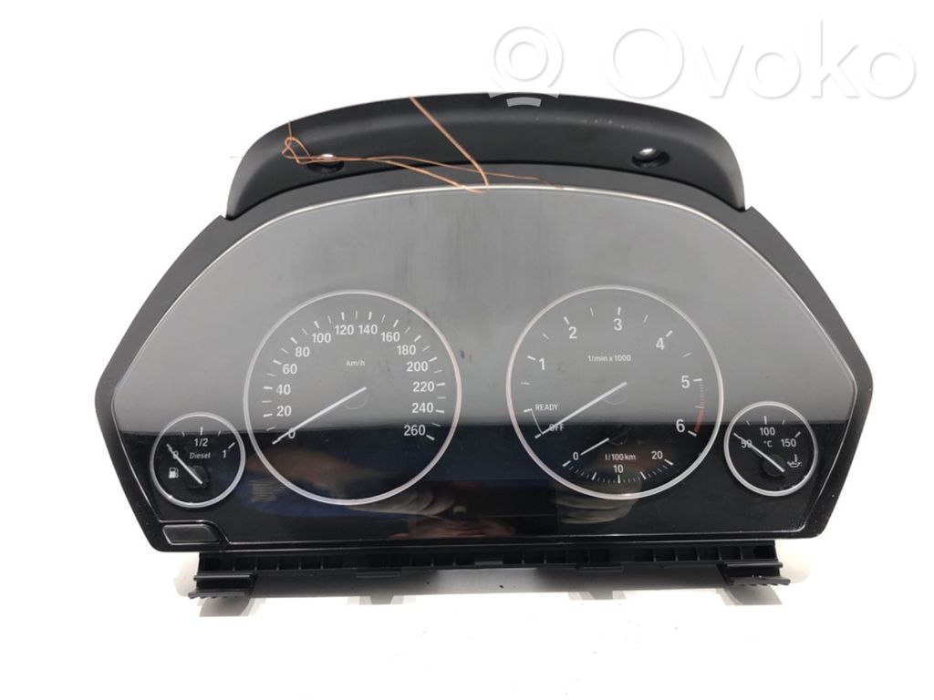 BMW 3 F30 F35 F31 Speedometer (instrument cluster) 