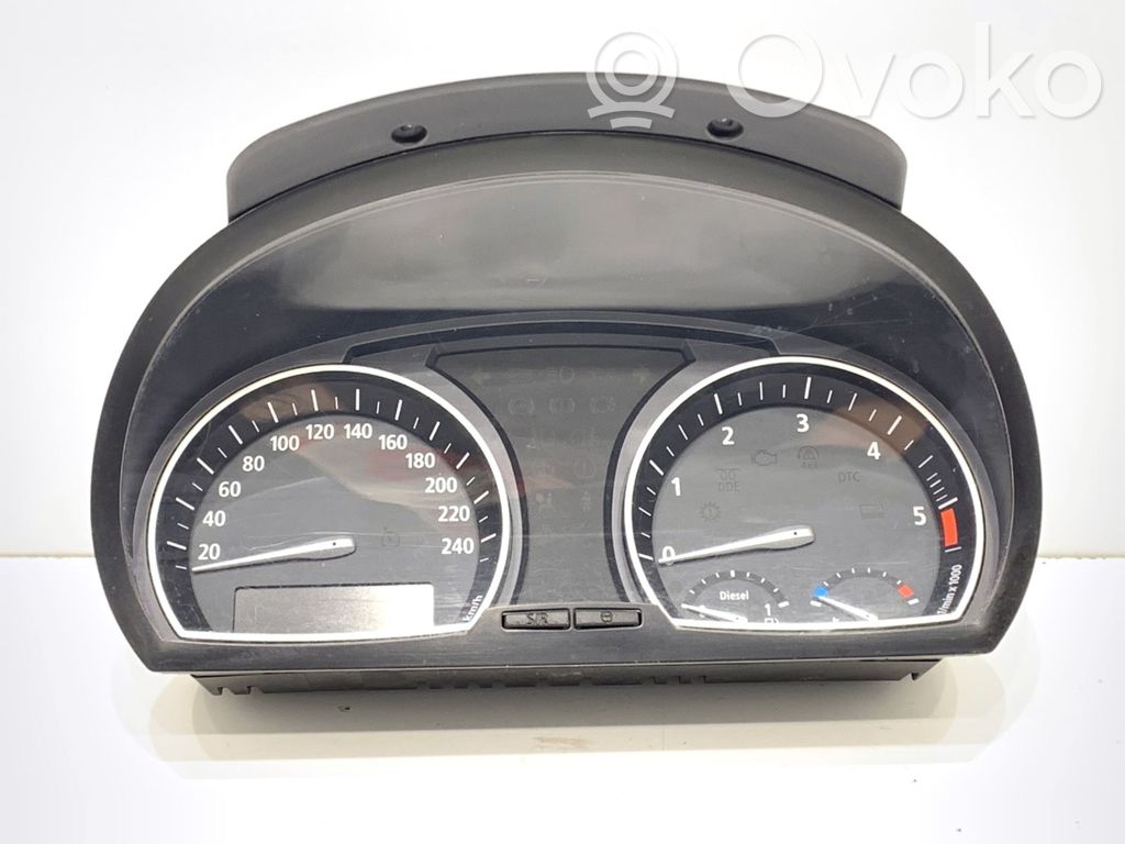 BMW X3 E83 Speedometer (instrument cluster) 