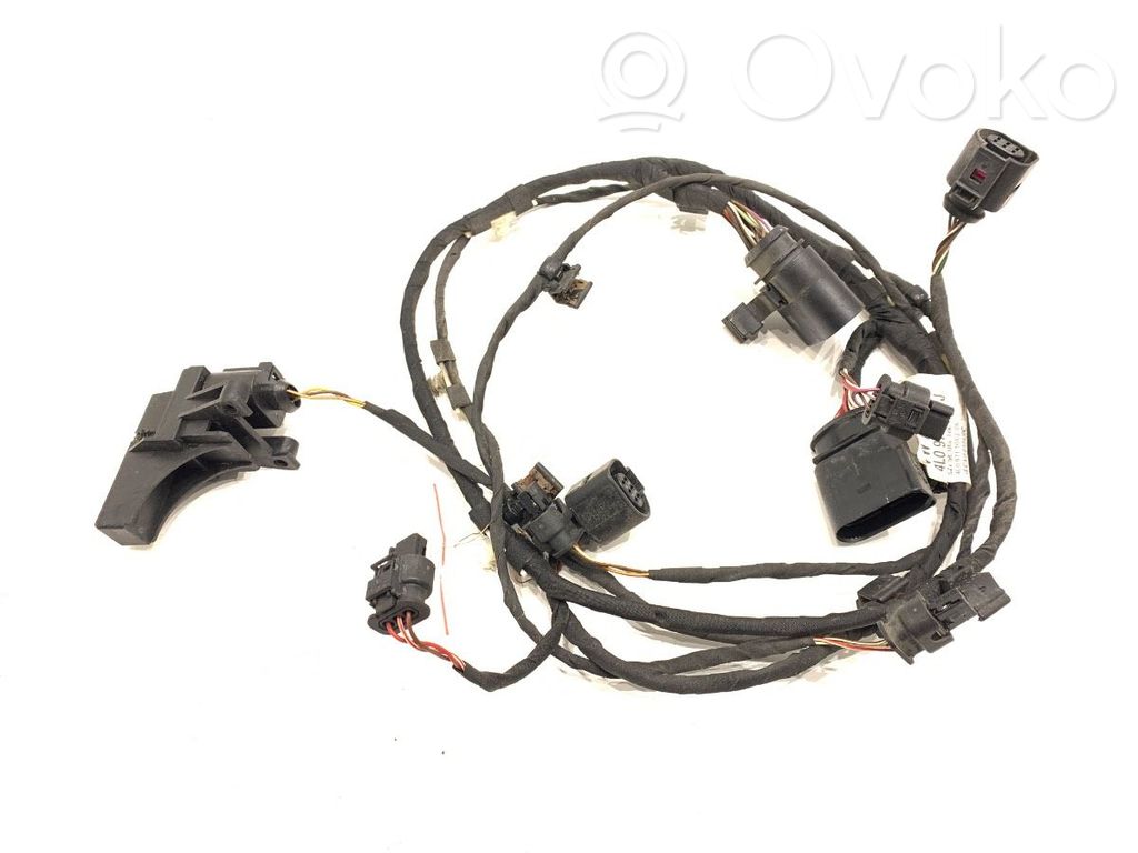 Audi Q7 4L Cableado del sensor de aparcamiento (PDC) 