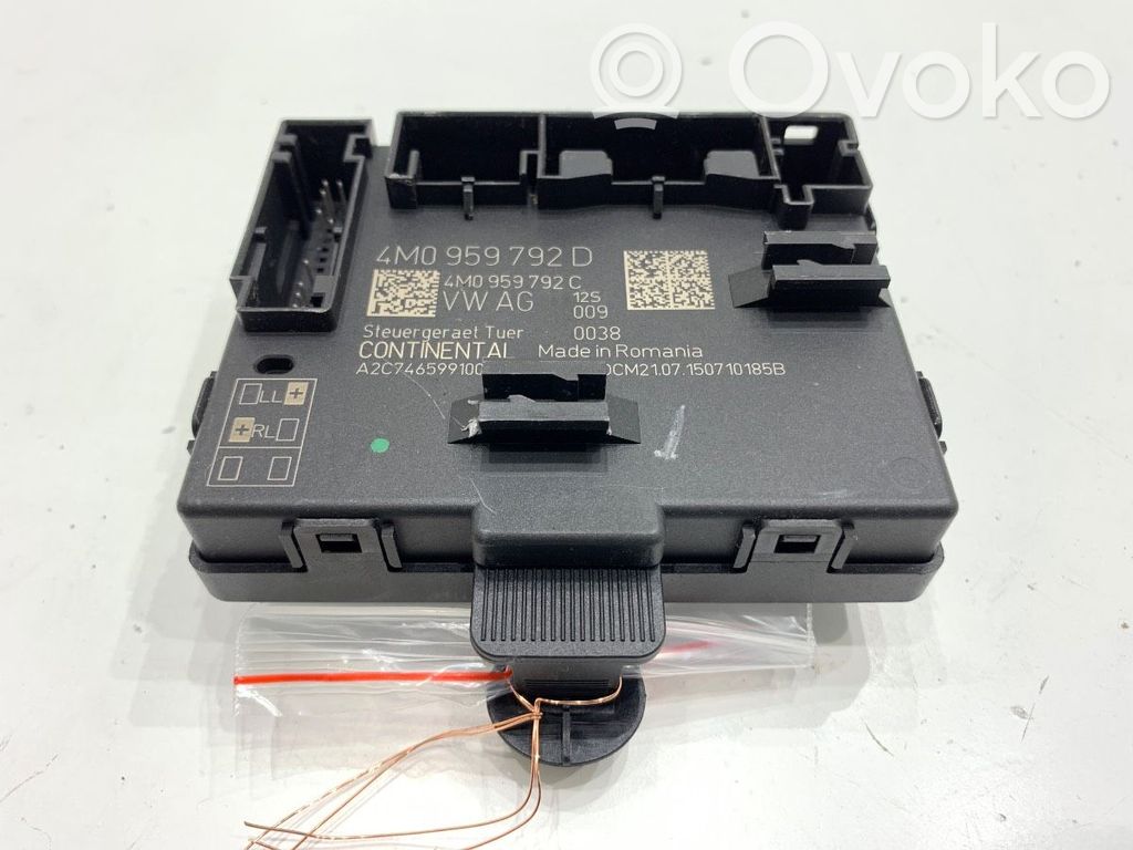 Audi Q7 4M Other control units/modules 