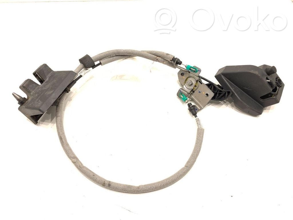 Ford Transit Custom Tailgate exterior lock 