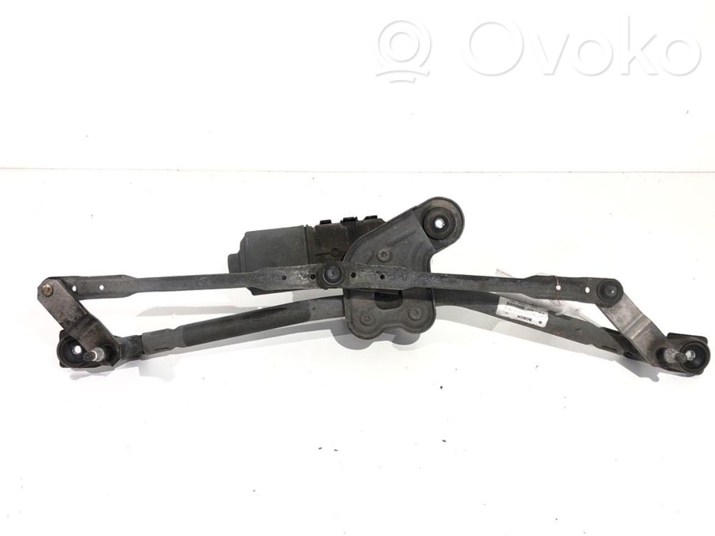 Jaguar X-Type Wischergestänge Wischermotor vorne 