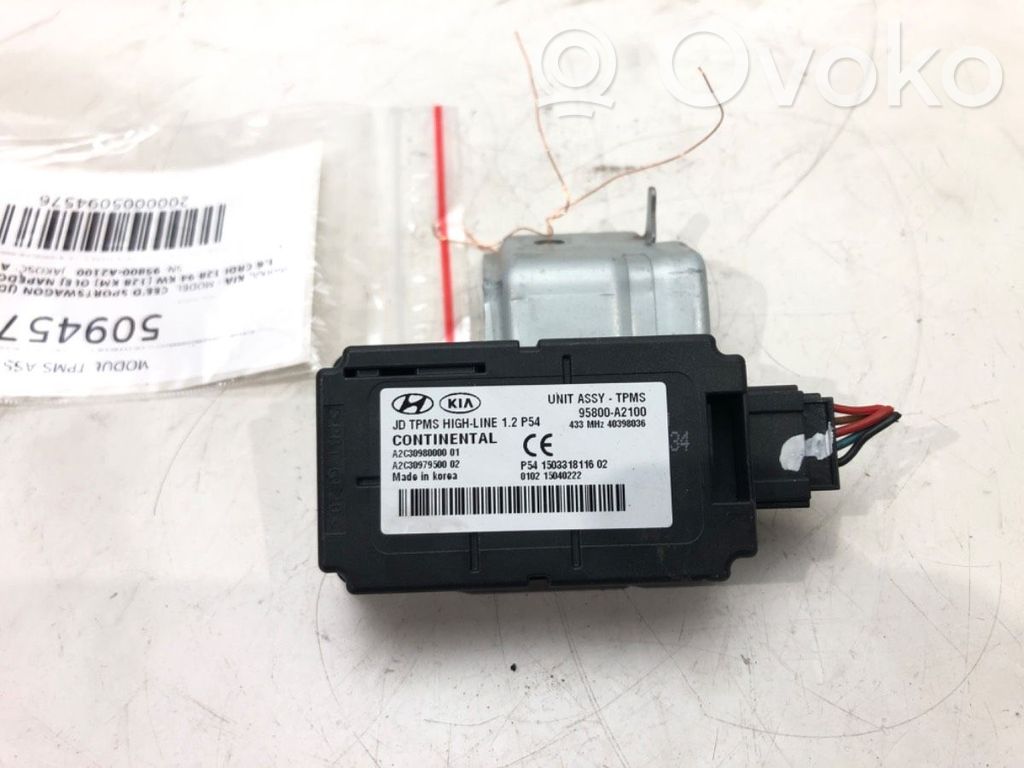 KIA Ceed Citu veidu vadības bloki / moduļi 