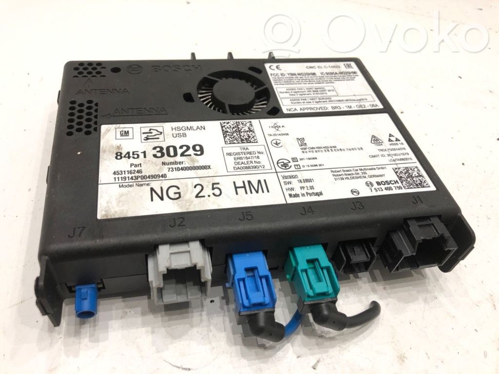 Opel Astra K Autres unités de commande / modules 