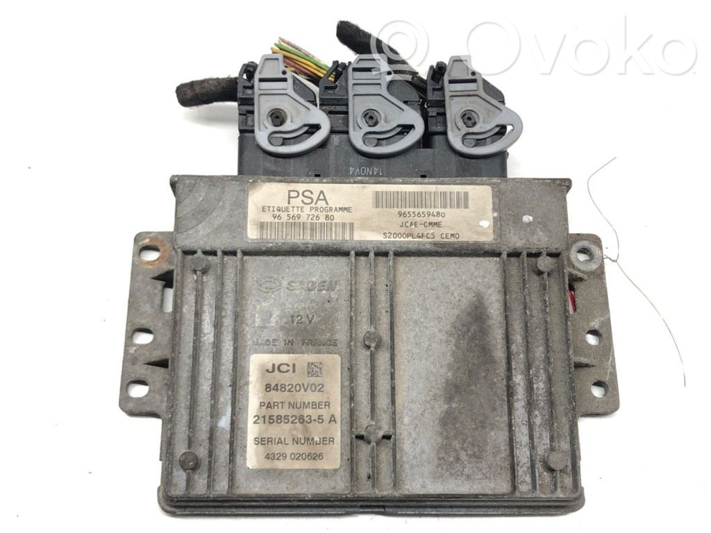 Peugeot 206 Engine control unit/module ECU 