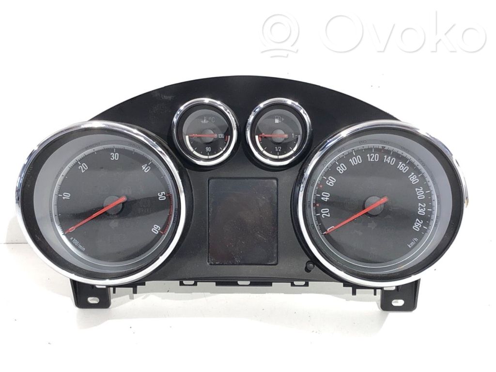 Opel Astra J Spidometrs (instrumentu panelī) 