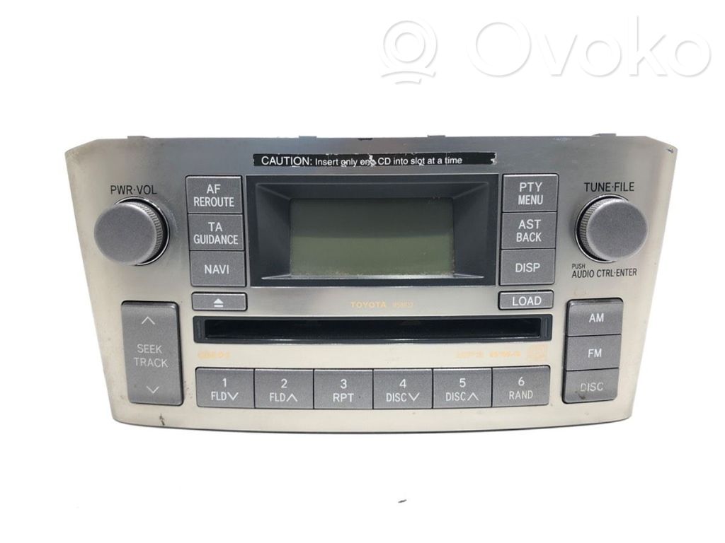 Toyota Avensis T250 Unità principale autoradio/CD/DVD/GPS