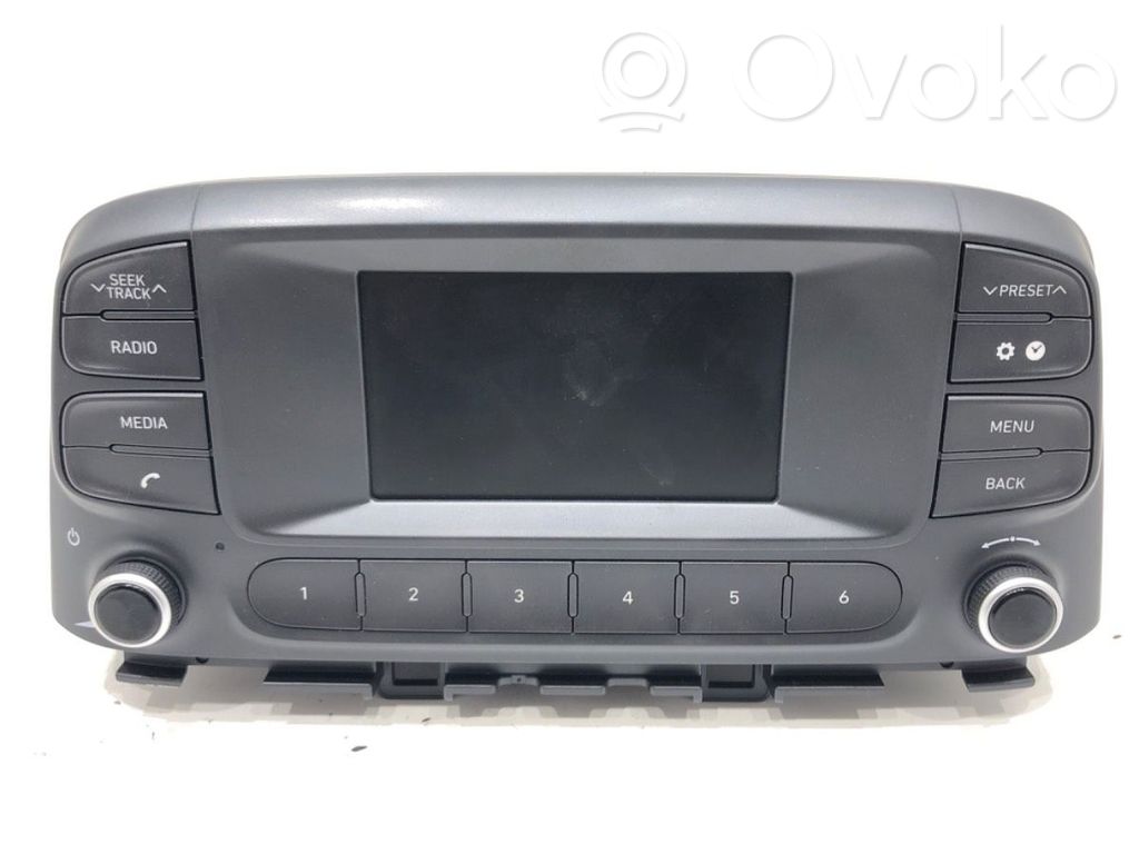 Hyundai Kona I Panel / Radioodtwarzacz CD/DVD/GPS 