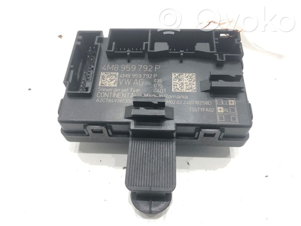Audi A4 S4 B9 8W Otras unidades de control/módulos 