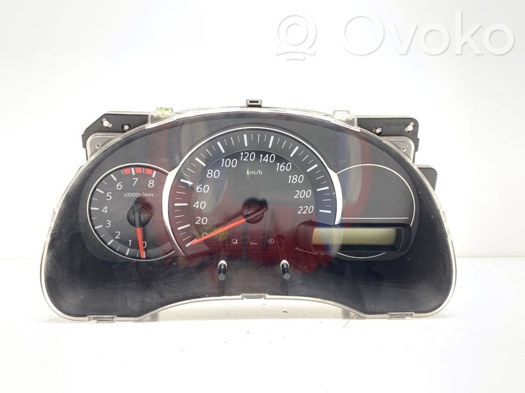 Nissan Micra Geschwindigkeitsmesser Cockpit 