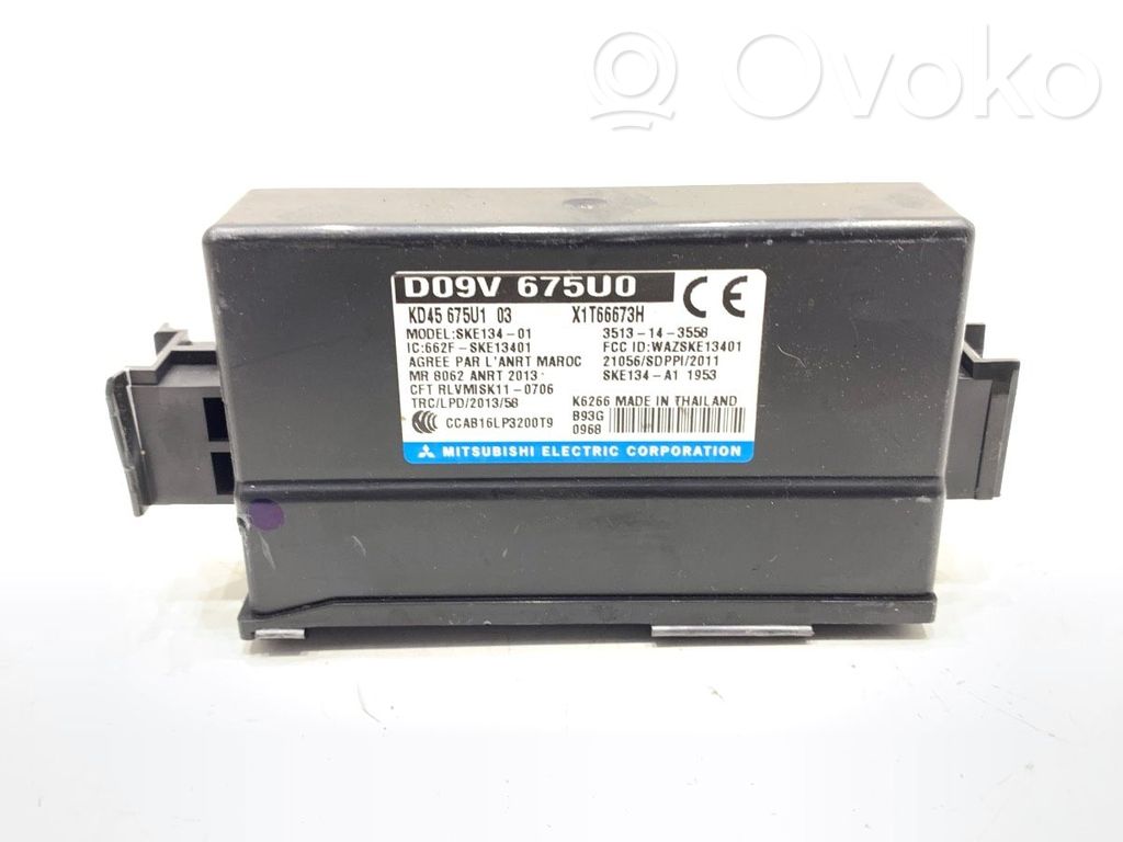 Other control units/modules   DO9V675U0