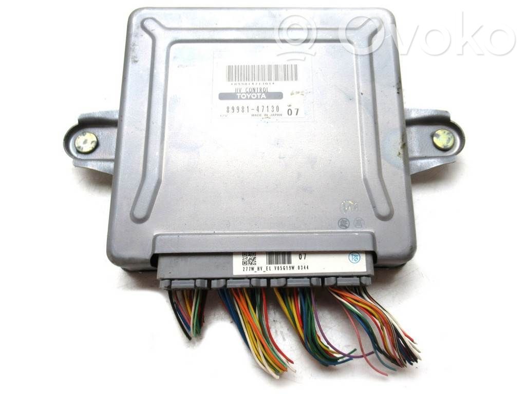 Toyota Prius (XW20) Alte unități/module de control 