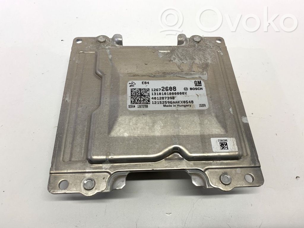 Opel Karl Unité de commande, module ECU de moteur 