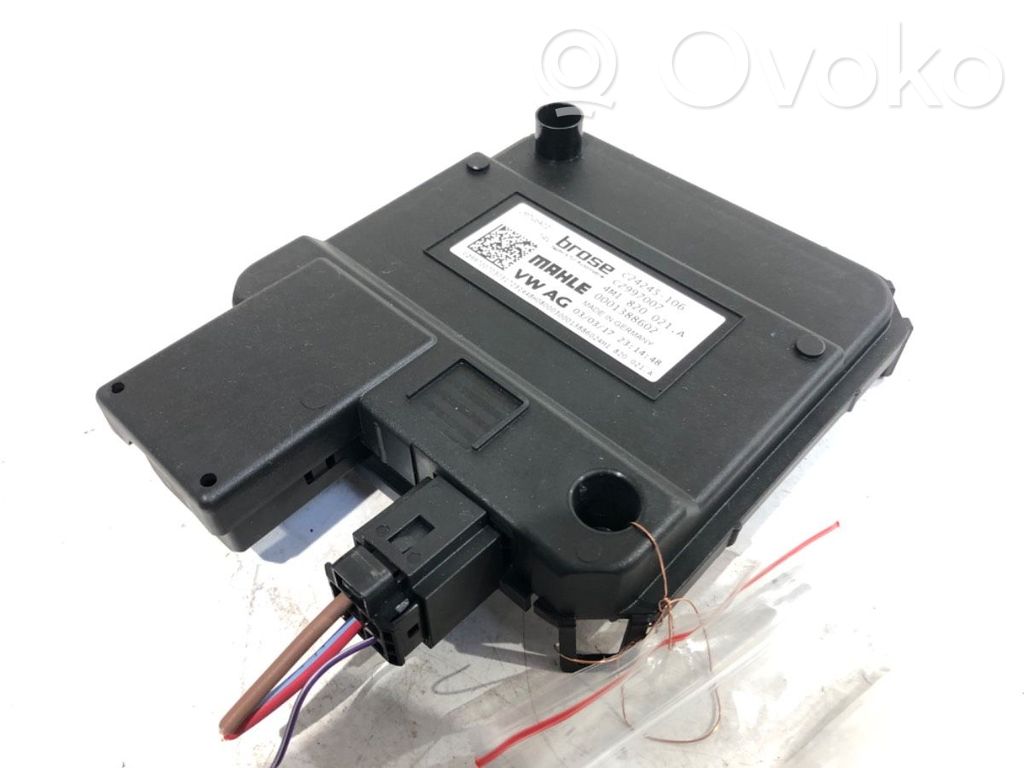Audi A4 S4 B9 Rezystor / Opornik dmuchawy nawiewu 