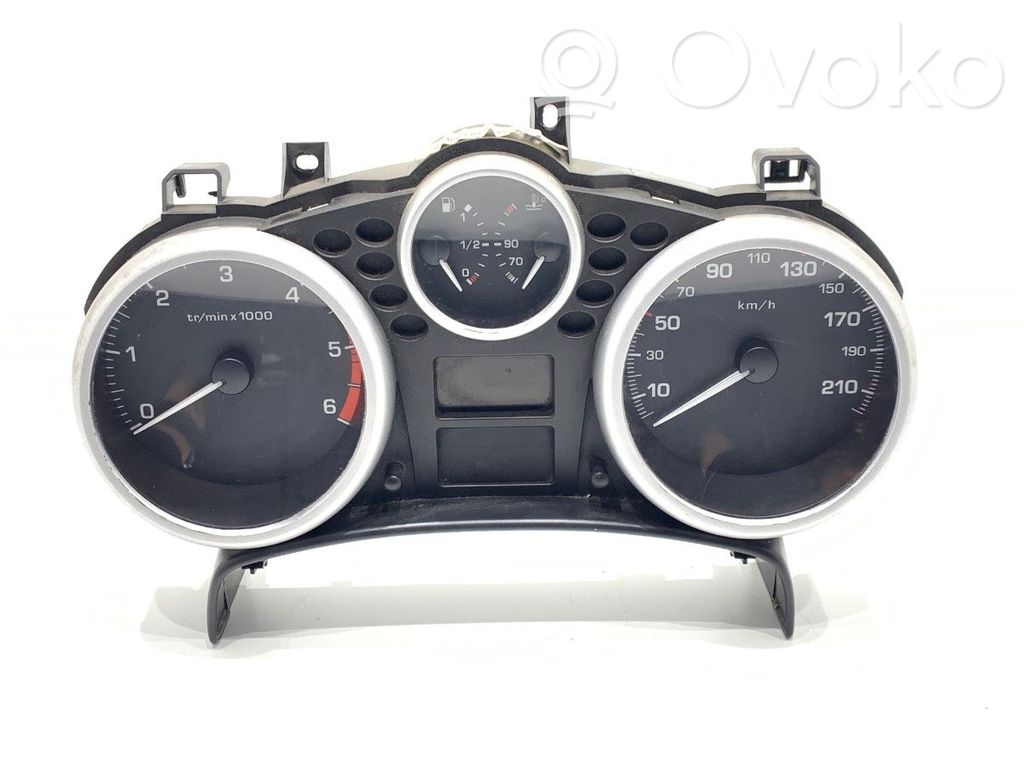 Peugeot 207 Geschwindigkeitsmesser Cockpit 