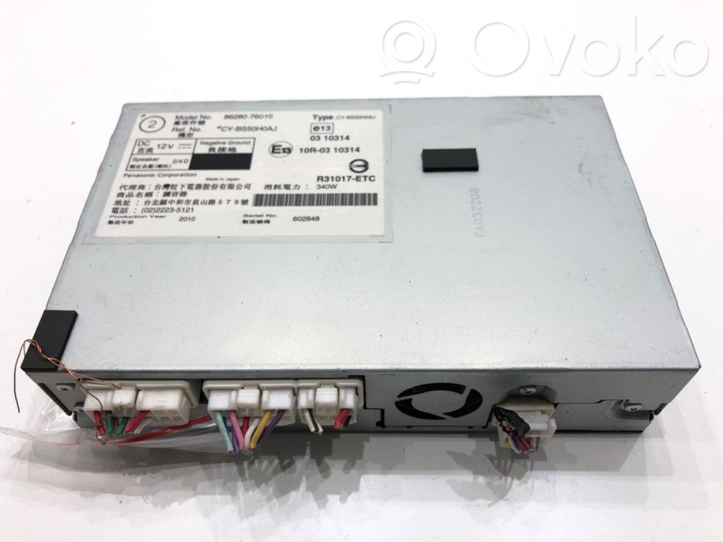 Lexus CT 200H Amplificador de sonido 