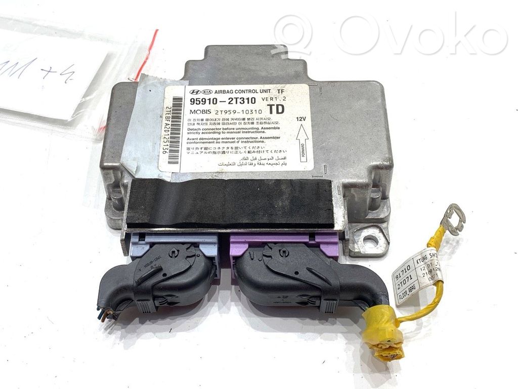 KIA Optima Airbag deployment crash/impact sensor 