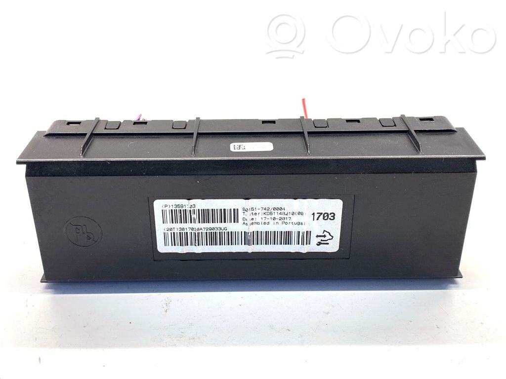 Opel Astra J Other control units/modules 
