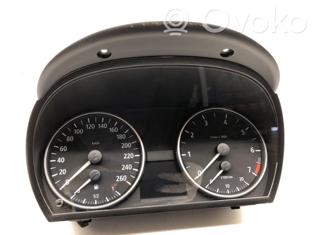 BMW 3 E90 E91 Speedometer (instrument cluster) 