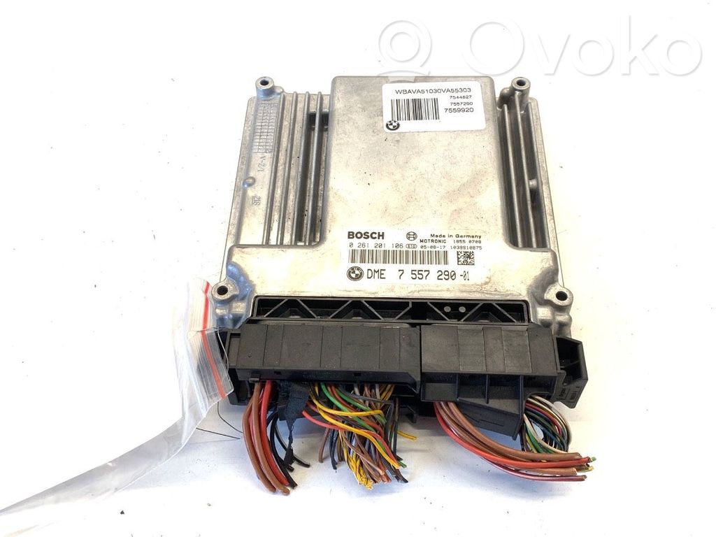 BMW 3 E90 E91 Galios (ECU) modulis 